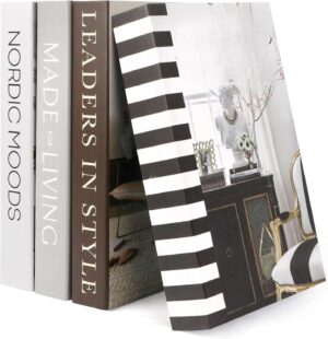 THE WHITE SHOP 4 PCS Faux Books for...