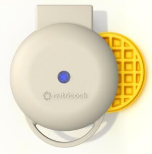 Nutricook Mini Waffle Maker 10cm He...