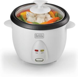 BLACK+DECKER Rice Cooker, 400W, 1L ...