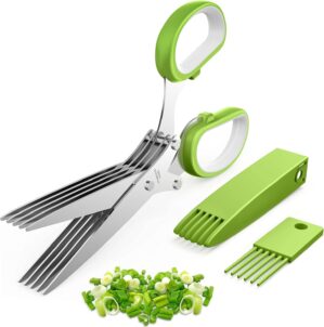 Herb Scissors Set with 5 Multi Stai...