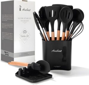 Arabest Silicone Cooking Utensil Se...