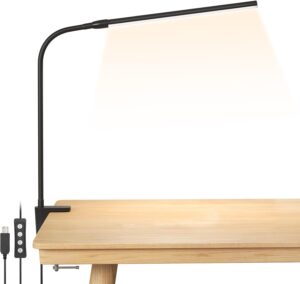 Lepro Desk Lamp Clip on Desk Lamp, ...