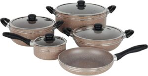 Delcasa 10-Piece Non-Stick Cookware...