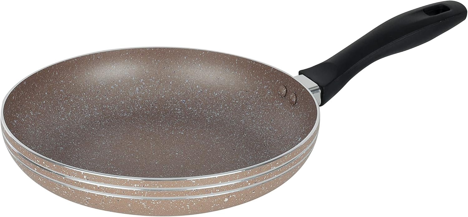 Delcasa 10-Piece Non-Stick Cookware Set with Granite Coating DC1889BGE Includes Casseroles, Sauce Pan - Image 8