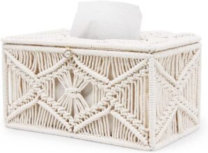 Soddeph Tissue Box Cover Rectangle,...