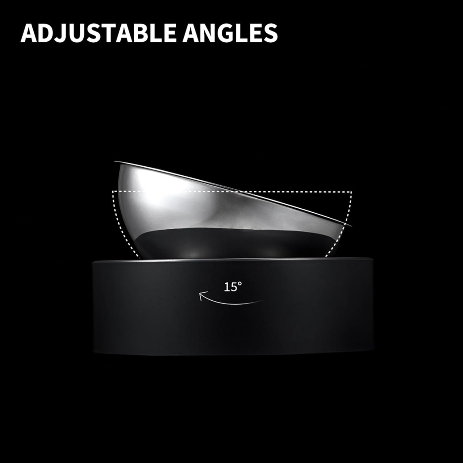 PETKIT CYBERTAIL Stainless Steel Raised Bowl, Inclined Food and Feeding Bowls, Non-Slip, No Spill for Cats and Small Dogs - Image 5