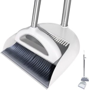Broom And Dustpan Set, Uoexziyi Sta...