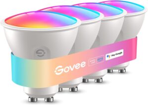 Govee Smart Bulb GU10 RGBWW, 400LM ...