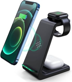 3 in 1 Wireless Charging Station, F...