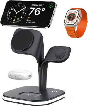 2025 3 in 1 Wireless Charging Stati...