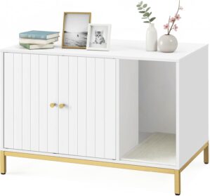 Feandrea Litter Box Enclosure, Mode...