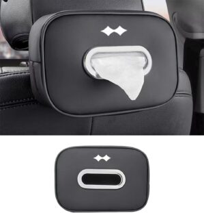 Car Tissue Box Holder with Adjustab...