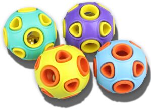 SCHITEC Dog Balls with Bell Sound, ...