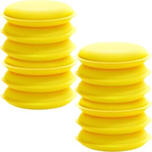 SKY-TOUCH 12-Pack Car Wax Applicato...