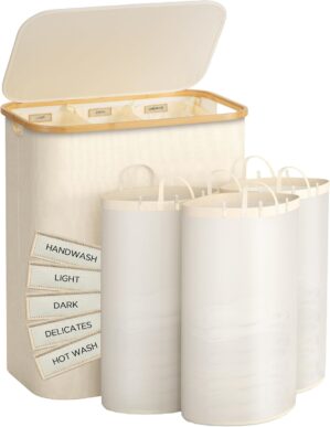 XVersion 3-Bag Laundry Hamper with ...