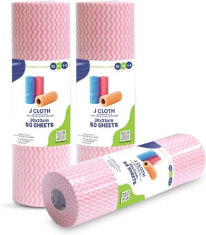 SNH Packing 3 Rolls Reusable Cleani...