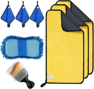 MQUPIN Car Cleaning Kit – 6 t...