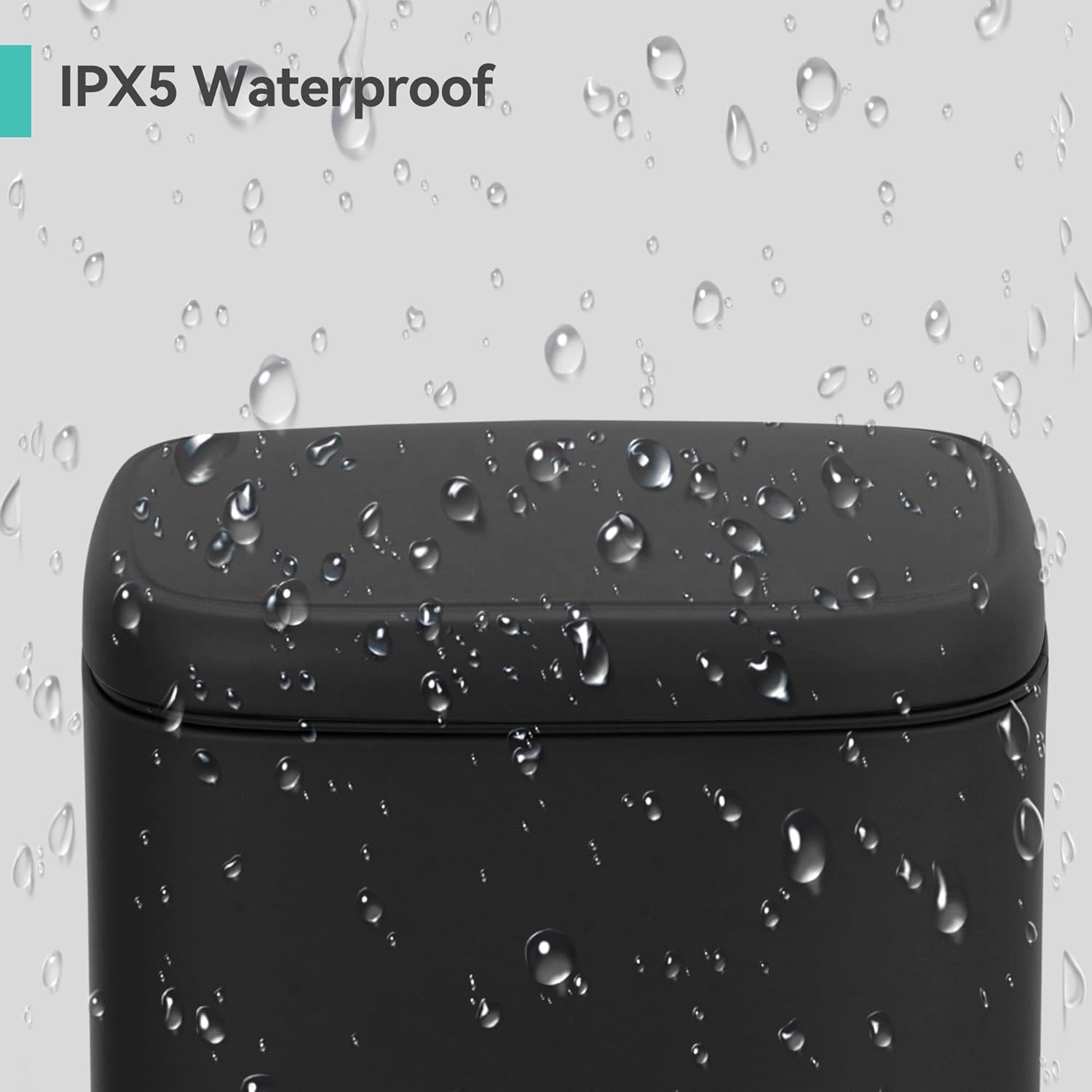 5L Stainless Steel Trash Can with Soft-Close Lid - 5l Fingerprint-Proof & Rust-Resistant Bin for Arabic Kitchens, Mosques & Guest Bathrooms - Image 4