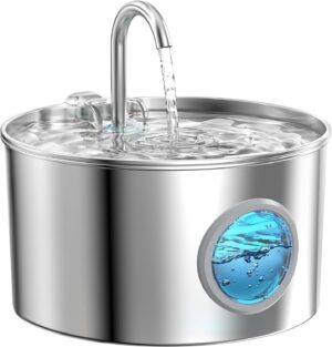 Cat Water Fountain,Stainless Steel ...