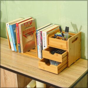 YATAI Desktop Organizer With 2 Draw...
