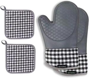 Oven Mitts and Pot Holders 4pcs Set...