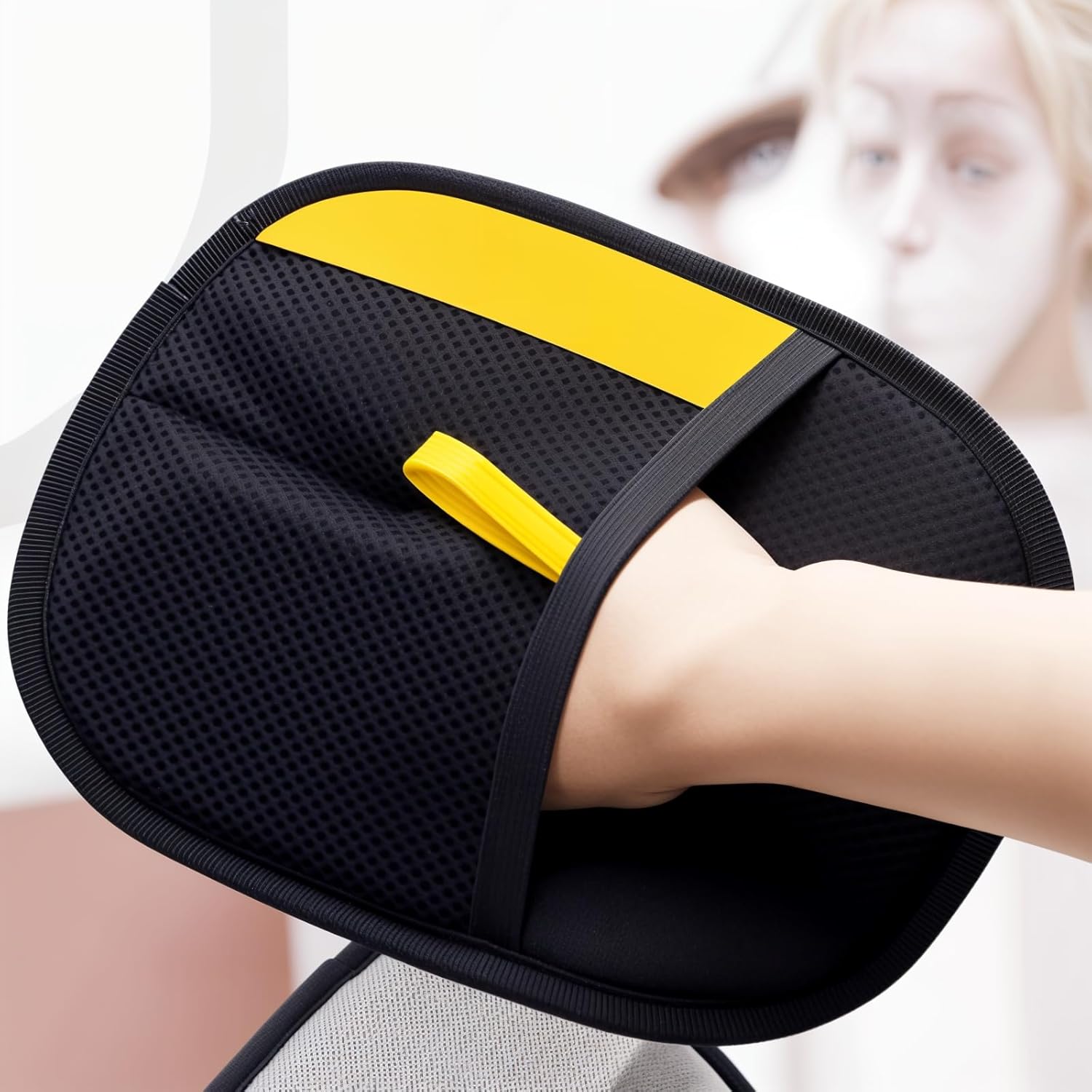 Cat & Dog Hair Remover Glove | Gentle Grooming & Deshedding Brush | Reusable Lint Remover Tool for Furniture, Couch, Clothes & Car Seats | Washable Pet Supplies | Lint Roller (Set Of 2) - Image 5