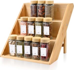Angju Bamboo Spice Rack and Organiz...