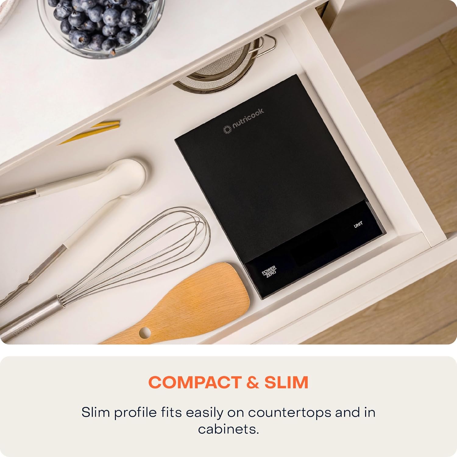 Nutricook Food Scale, 11lb Digital Kitchen Scale, Weight in Grams and Ounces (1g Precise) for Baking, Cooking, Nutrition and Meal Prep, Tare Function - Image 6