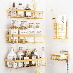 Telfun 5 Pack Shower Caddy Organize...
