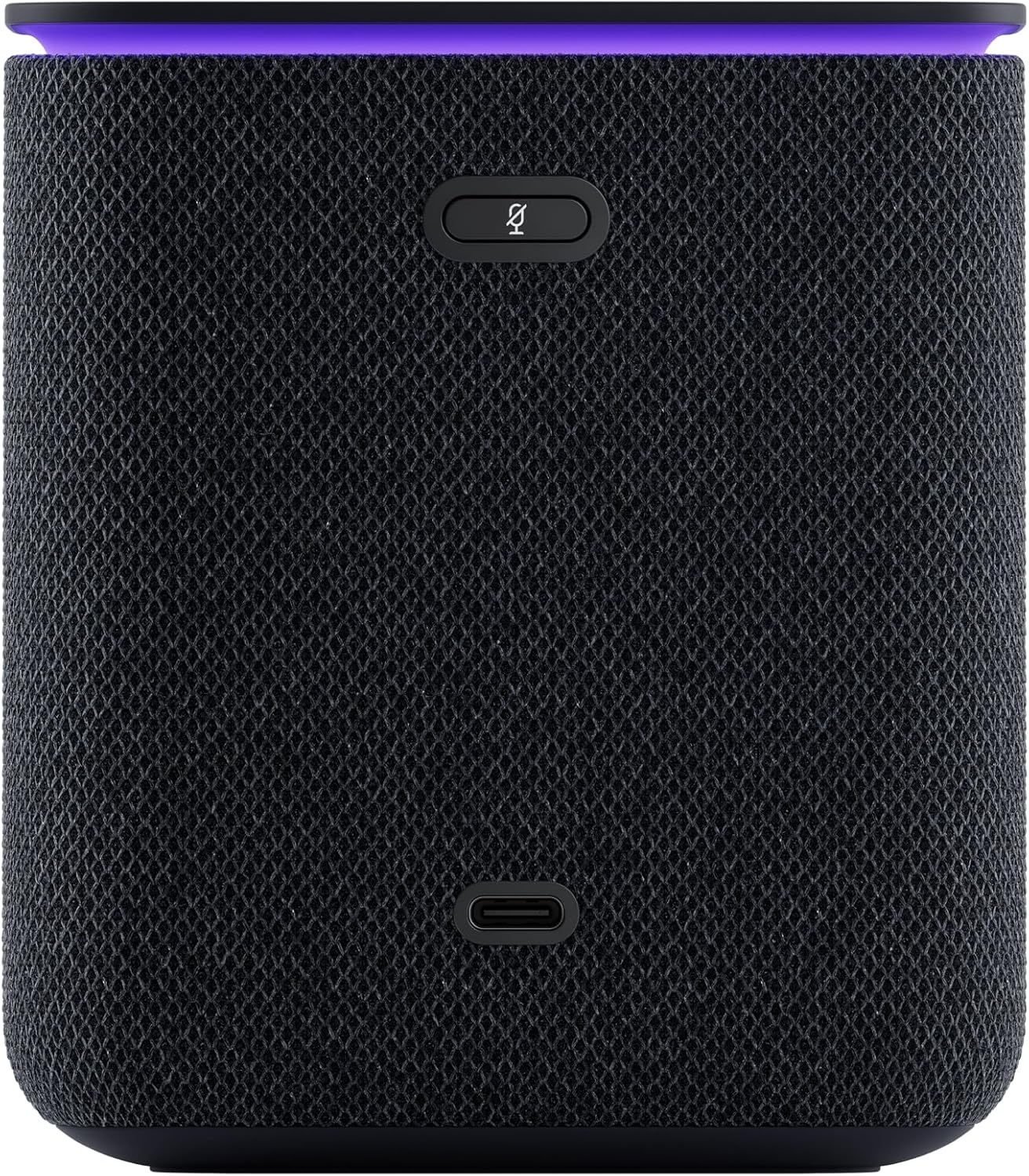 Yango Yasmina Midi Smart Speaker 24W with Room Correction & Zigbee Hub - Ambient Light Ring, Azan Prayer Times & Khaleeji Arabic & English, Quran Stories, Black - Image 2