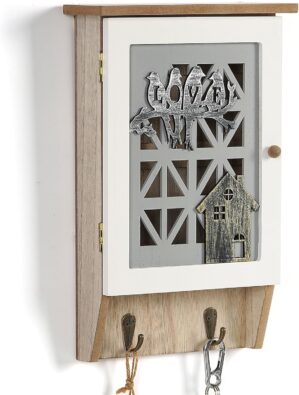Azonee Wooden Key Holder for Wall, ...