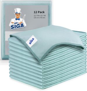 MR.SIGA Ultra Fine Microfiber Cloth...