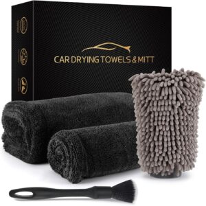 2 Pack 1300 GSM Car Drying Towel, M...