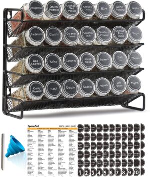 SpaceAid Spice Rack Organizer with ...