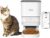 Knox 4L Automatic Pet Feeder for Cats & Dogs with WiFi Smart Control,Programmable Timer Alarm,Portion Control,Built-in Desiccant Box, Dual Power Supply Dry Food Dispenser with App Connectivity (White)