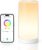 meross Smart WiFi Table Lamp, Bedside Lamp, Compatible with Apple HomeKit, Siri, Amazon Alexa and SmartThings, Tunable White and Multi-Color, Touch Control, Voice and App Control Large
