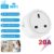 UanTii Tuya Wifi Smart Plug 20A Wireless Socket Mini Wifi Outlet Timing Schedule Function Smart Life App Remote Control Works with Amazon Alexa Google Home Siri Samsung Smart Things (2)