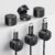 UGREEN 6 Pack Cable Organizer, Super Strong Magnetic Attraction, Tidy Management Flexible and Easy to Use, Cord Organizer for Wall, Desk, Car, Office; Wire Keeper for Computer Cable, Power, TV Cord