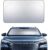 Lamicall Car Windshield Sun Shade – 64″L x 34″W, 4-Layer Reflective 240T Sun & UV Reflective Windshield Cover Sun Shade | Easy Install, FoldableWindshield Cover for Medium Sedan, SUV
