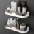 Shower Caddy Adhesive Shower Shelf for Bathroom: Premium Wall Mount Bathroom Organizer Shelf – No Drilling Corner Sower Organizer – Upgraded Rustproof Kitchen Storage Rack (2 Pcs)