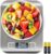 SKY-TOUCH Kitchen Scale, Multifunction Digital Food Scale for Baking, Cooking and Dieting, Kitchen Scale With LCD Display Stainless Steel Platform, Ultra Slim,Tare Function