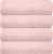 Rushmore Bath Towel Set – Pack of 4 (70 x 140 cm) – Ultra Soft & Highly Absorbent Honey combed Cotton Towels – Ideal for Bathroom, Spa & Hotel Use – (Pink, 4-Pack)