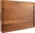 Wooden Chopping Board for Kitchen, 42 * 33 * 2.5Cm Extra Large Wooden Cutting Board with Juice Groove, Reversible Butcher Block Cutting Board for Meat and Veggies, Charcuterie Board