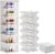 SLEEPHEAD® Home Shoe Organizer – Plastic Stackable Shoe Storage Organizer for Closet, Space Saving Foldable Shoe Sneaker Containers Bins Holders